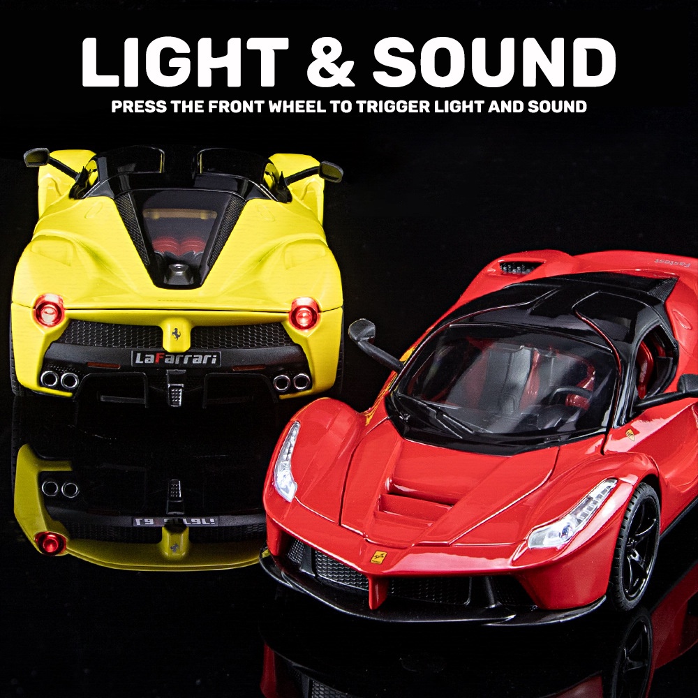 Mô Hình Xe Ô Tô Laferrari hàng đẹp siêu nét