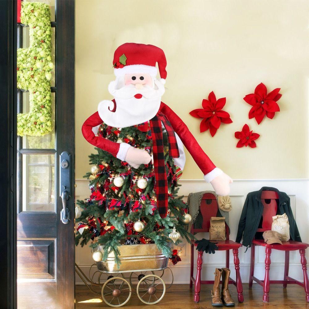 Phụ Kiện Trang Trí Cây Thông Giáng Sinh Hình Ông Già noel