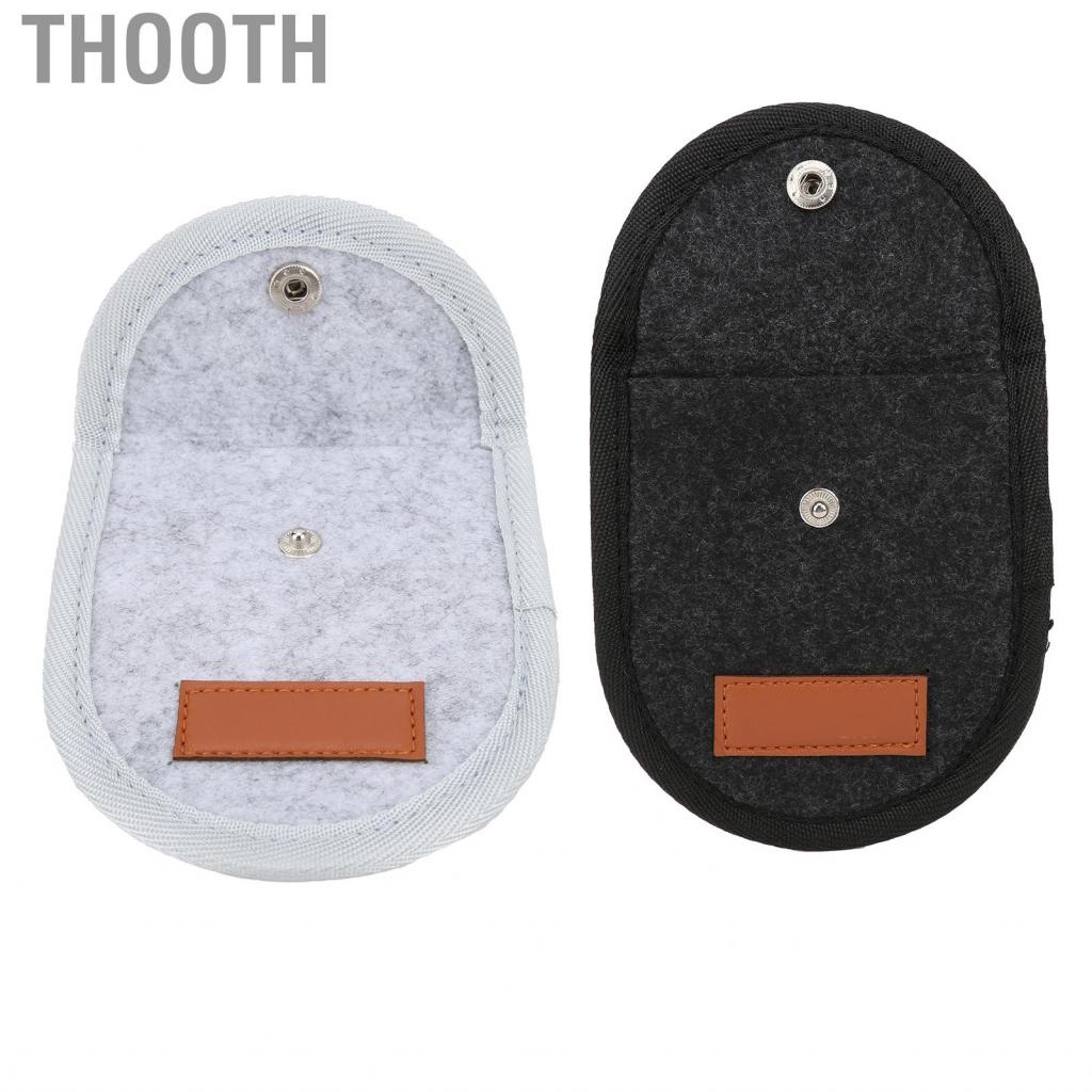 Thooth Guitar Pick Bag Plectrum Holder Case Storage Pouch for Electric Gift fe