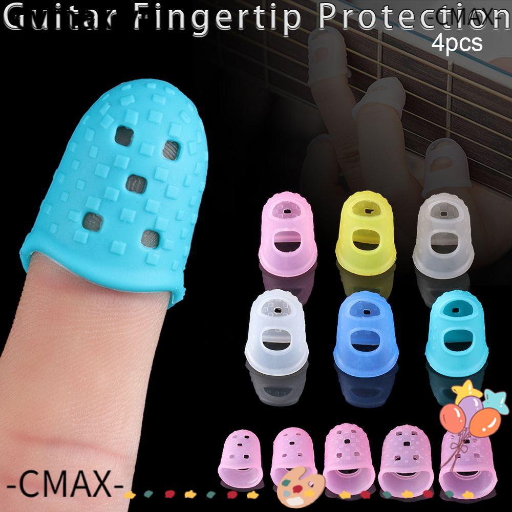 Bộ 4 Miếng silicone Bảo Vệ Ngón Tay Chống Trượt 6 Màu