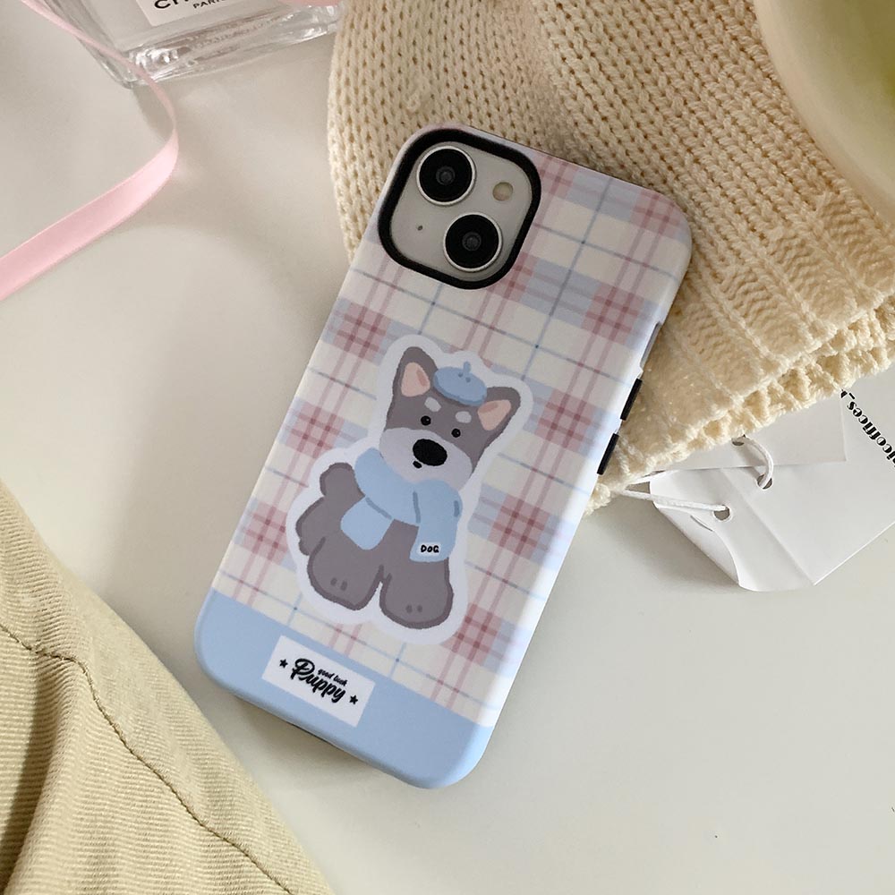 Vỏ Ốp Điện Thoại Cứng Hình Chú Cún Cho iphone 11 12 12pro 12promax 13 13pro 13promax 14 14pro 14promax 15 15pro 15promax
