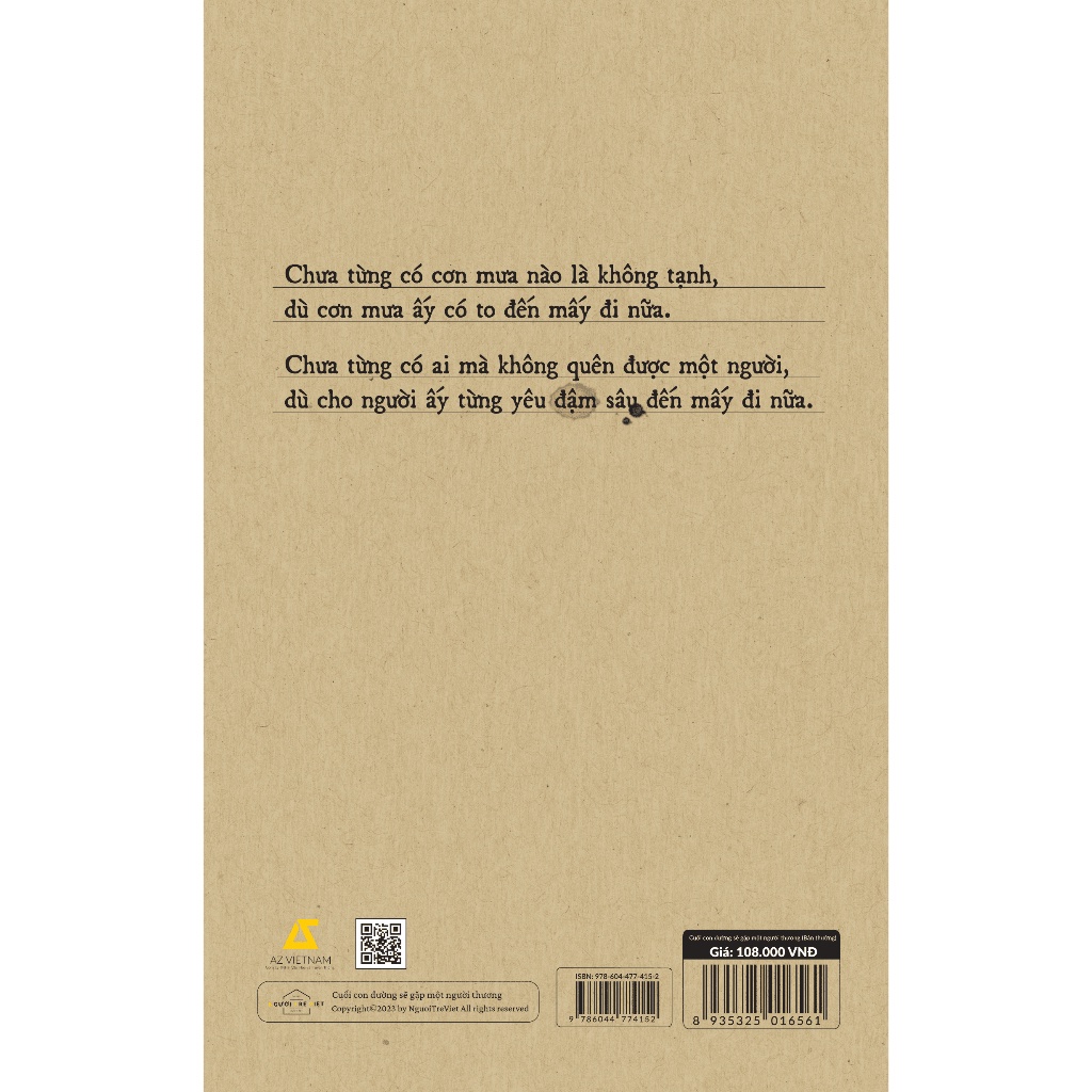 Sách Cuối Con Đường Sẽ Gặp Một Người Thương - Bản Quyền