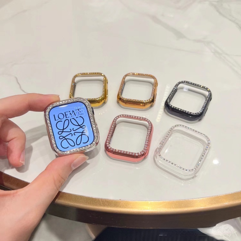 Khung Bảo Vệ Màn Hình Đồng Hồ apple watch 40mm 44mm 41mm 49mm 45mm 38mm 42mm series 9 8 7 6 se 5 4 3 utlra 2