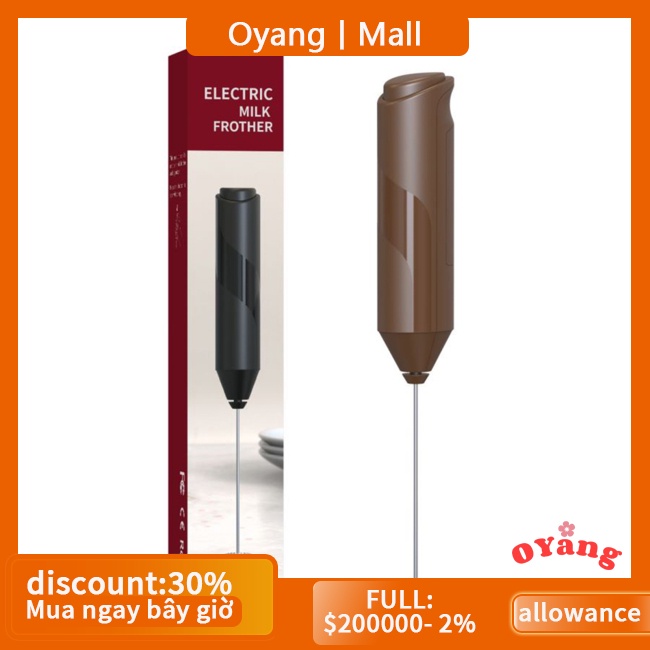 Máy Đánh Sữa Tạo Bọt Cà Phê mini Cầm Tay Chạy Bằng Pin