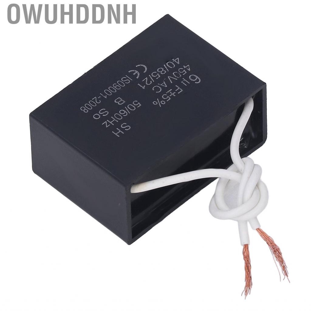 Owuhddnh Start Capacitor 450V AC 6μF 50/60Hz  Run Accessory For Fan Pump Generator