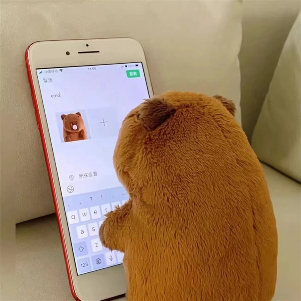 Capybara Plushie Capybara Rùa Ba Lô Mô Phỏng Capibara Anime Fluffty Doll Capybara Plush Móc Khóa Mặt Dây Chuyền Thú Nhồi Bông Dễ Thương Búp Bê Trẻ Em Quà Tặng Sinh Nhật Bán chạy