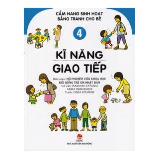 Trọn Bộ 4 Cuốn Cẩm Nang Sinh Hoạt Bằng Tranh Cho Bé