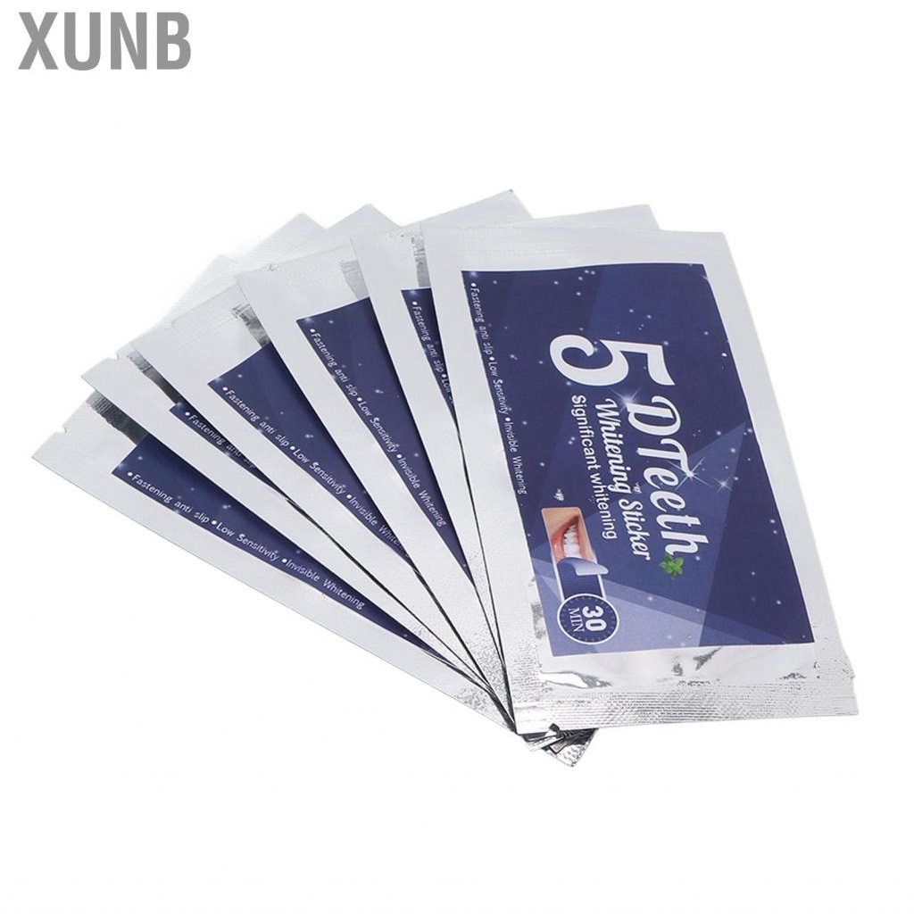 Xunb Dental Strips Safe Content 7 Pieces Soft  For Oral Hygiene