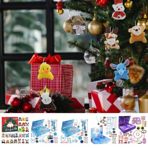 Snow and Ice Jewelry Christmas Advent Calendar Blind Box