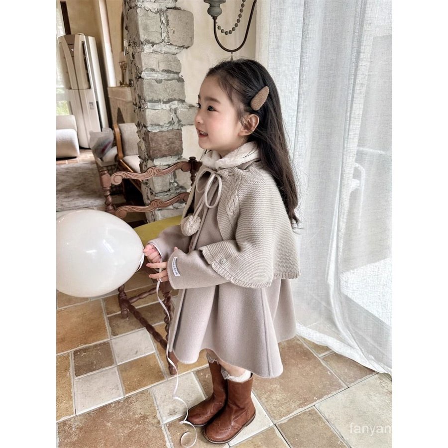 Áo Khoác Len Cao Cấp Phong Cách Hàn Quốc Thời Trang Thu Đông Mới