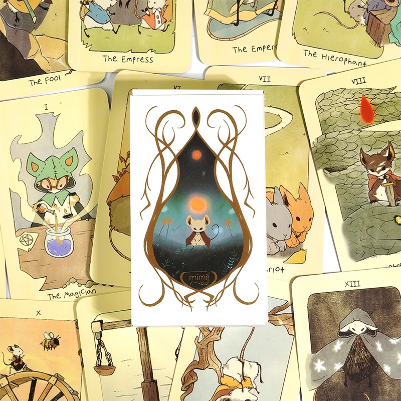 MIMIT Mini Mice Tarot 78 small cards the symbolism of the Tarot