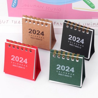 Lịch Để Bàn 2024 mini Kiểu Dáng Đơn Giản Dễ Thương