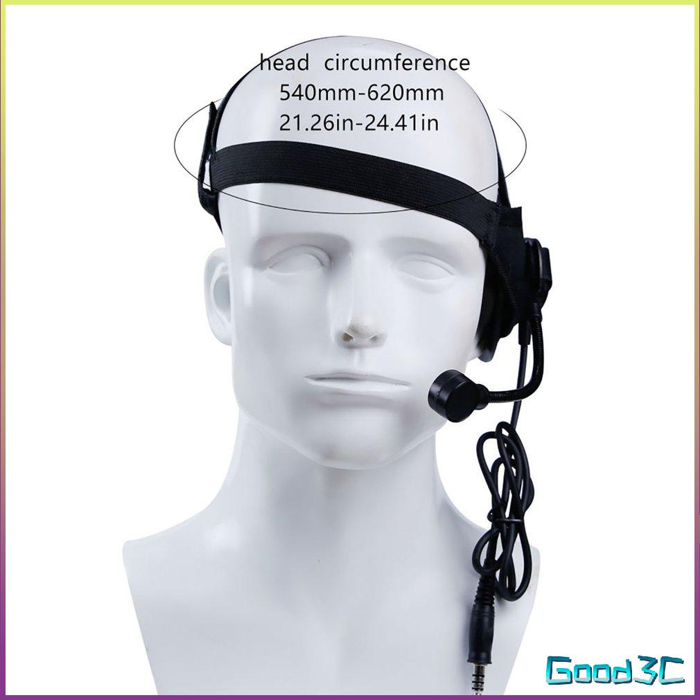 CS Field Headphone Outdoor Gaming Headset Tactical Round Edge Headset