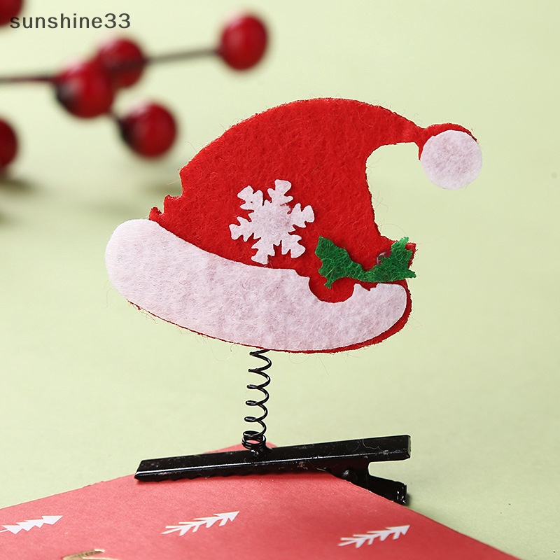 1 Kẹp Tóc Phong Cách Giáng Sinh Cho Nữ