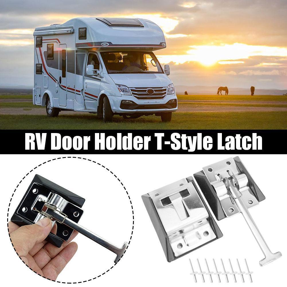 Rv Giá Đỡ Cửa Đinh Tán Bằng Thép Không Gỉ Có Đinh Tán Cho motorhome h3u7
