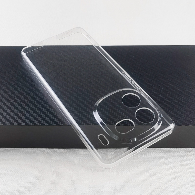 Dành Cho vivo iQOO 15 13 12 Pro iQOO15 5G Pha Lê Bóng Cứng PC Full Cover Camera Trong Suốt Bảo Vệ Sn