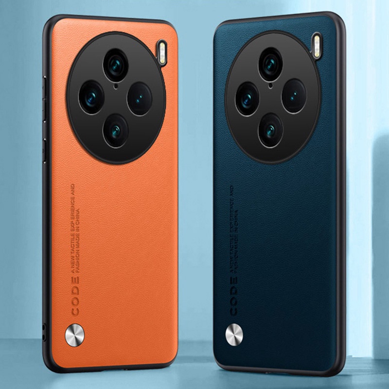 Dành Cho Vivo X100 / X100s Pro / X100 Ultra Thời Trang Sang Trọng Da PU Mềm Ốp điện thoại Chống Sốc