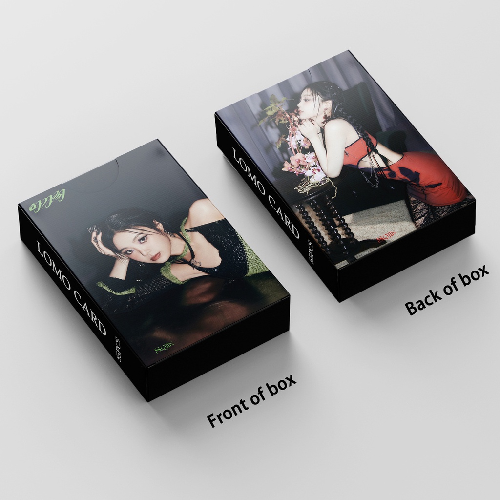 Hộp 54 Tấm Hình lomo card i-dle susu soojin