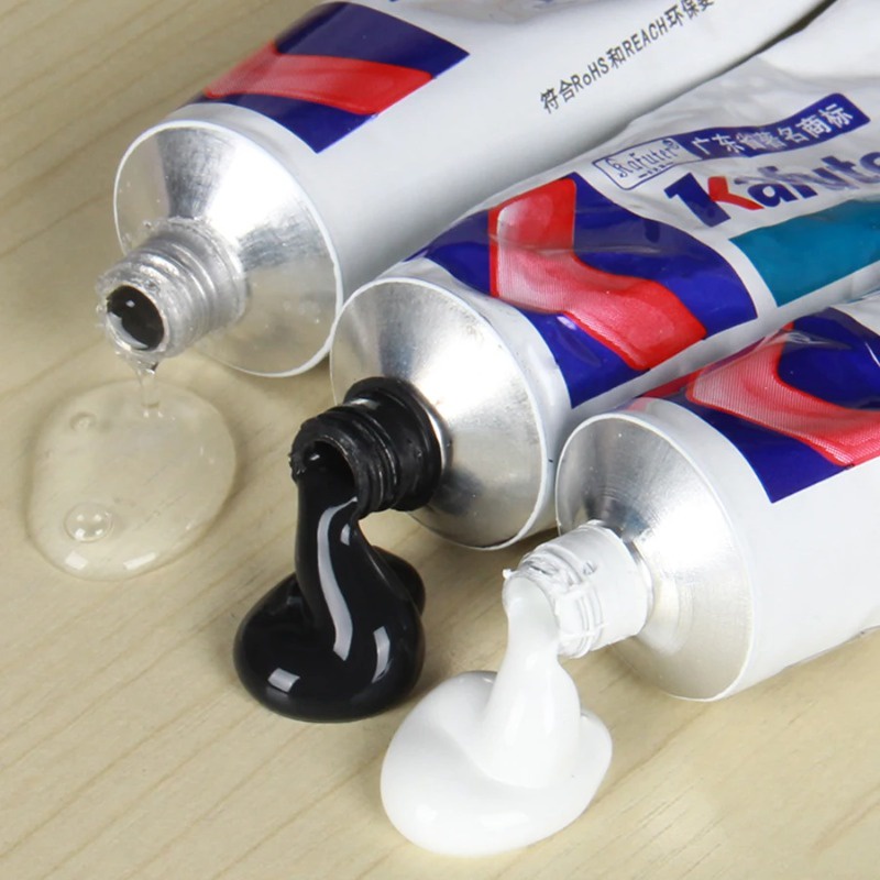 Kafuter Chất kết dính công nghiệp Silicone K-704 Trắng , K-704B Đen , K-705 Trong Suốt (Tuýp 45G)