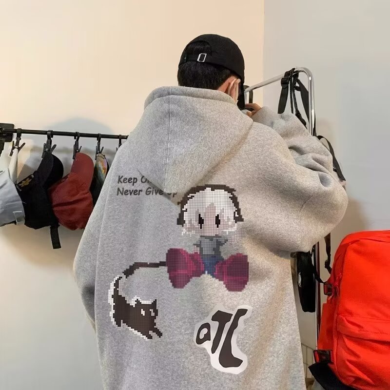 Áo Hoodie In Hình Mạng Nhện Thời Trang Thu Đông Cho Nam Nữ