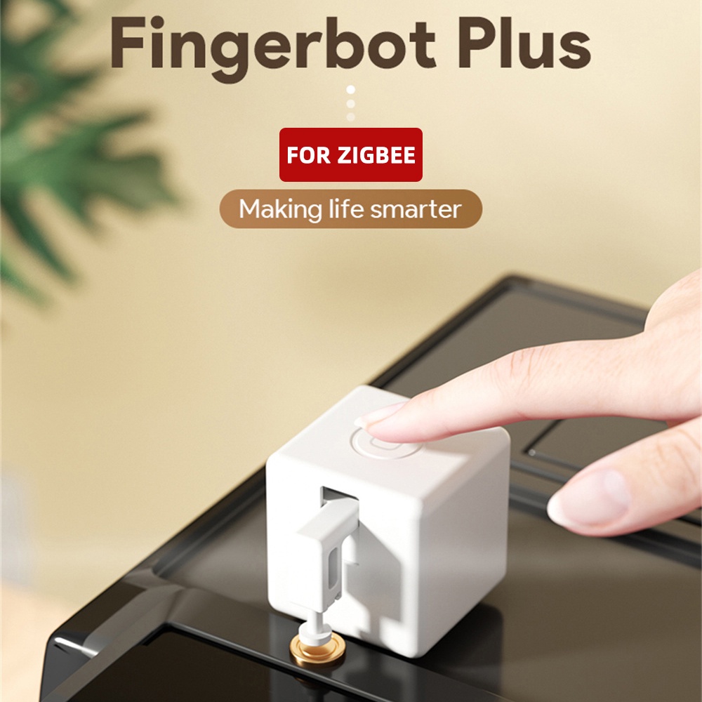 Pin nút thông minh CR2 3.0V Zigbee Fingerbot Plus Robot ngón tay thông minh 38g Công tắc thông minh Kích thước 34,5 34,5 34,5mm Robot ngón tay Thang máy gọi đồ tạo tác