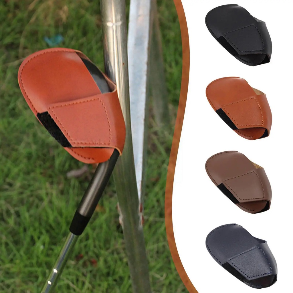 Golf Iron Head Cover Da PU Câu Lạc Bộ Golf Có Sắt Phụ Kiện Golf Head Club Headcovers Cover O1H0