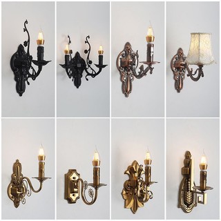 Sắt hiện đại nghệ thuật led đèn tường phòng ngủ đầu giường đèn đơn giản lối đi hành lang đèn tường cầu thang sáng tạo đèn tường phòng khách trang trí tường