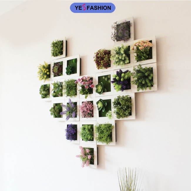 Khung ảnh thực vật YESFASHION treo tường trang trí nhà ở/ văn phòng/ khách sạn