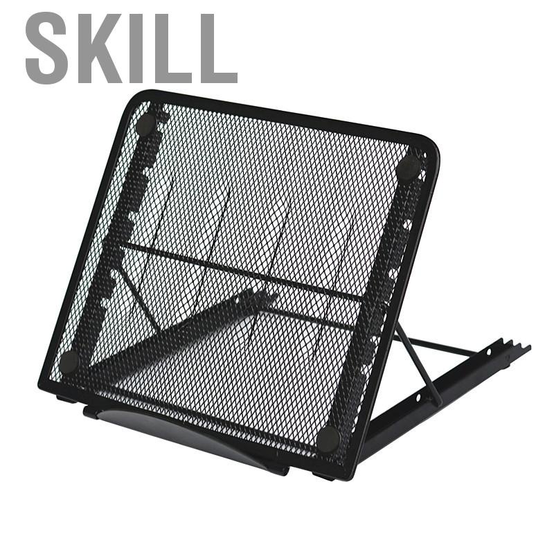 Skill Tablet Stand Laptop Holder Firm Support Heat Dissipation Adjustable for Home Office