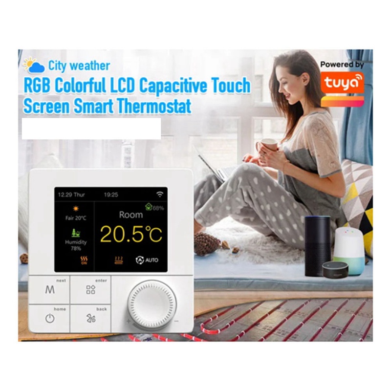 GOOGLE Tiffanya Thiết Bị Điều Khiển Nhiệt Độ Bằng Điện 220v Cho Gia Đình