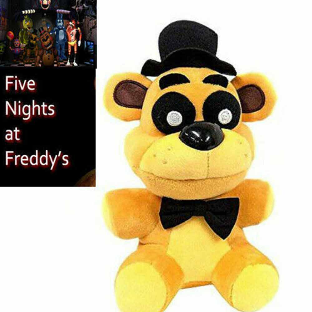 Sanshee Plushie Five Nights at Freddy's Toy 6" Plush Golden Bear Soft Doll
