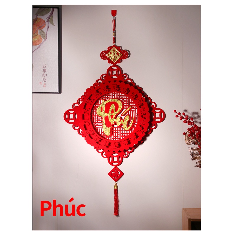Đồ trang trí Tết Trung Hoa bằng tiếng Việt, mang lại niềm vui và may mắn cho ngày Tết