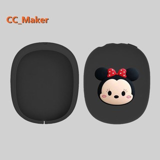 Cute Silicone Soft Case for AirPods Max Protective Case Cartoon Astronaut Creative Solid Color Soft Case Compatible with AirPods Max Shockproof Shell Protective Cover