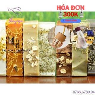 Xà phòng handmade hoa hoa thiên nhiên thảo mộc nguyên bánh