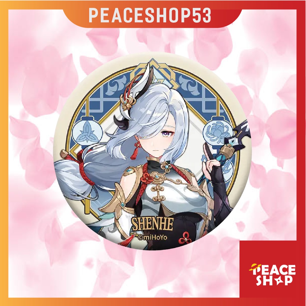 Huy hiệu Genshin Impact Liyue Lấp Lánh Huy Hiệu Game Genshin Impact Phụ Kiện Anime Manga Ver 11 HH14