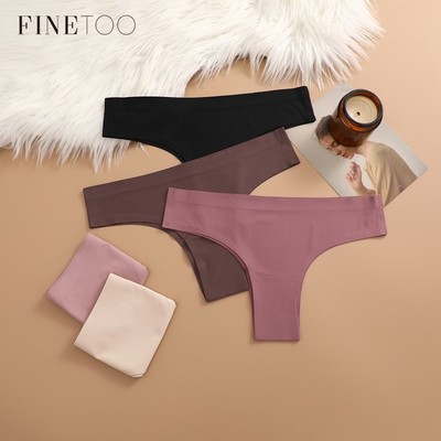 FINETOO Quần Lót Không Đường May Thoải Mái Cho Nữ