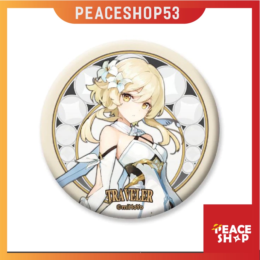 Huy hiệu Genshin Impact Lấp Lánh Huy Hiệu Game Genshin Impact Phụ Kiện Anime Manga Ver 3 HH24