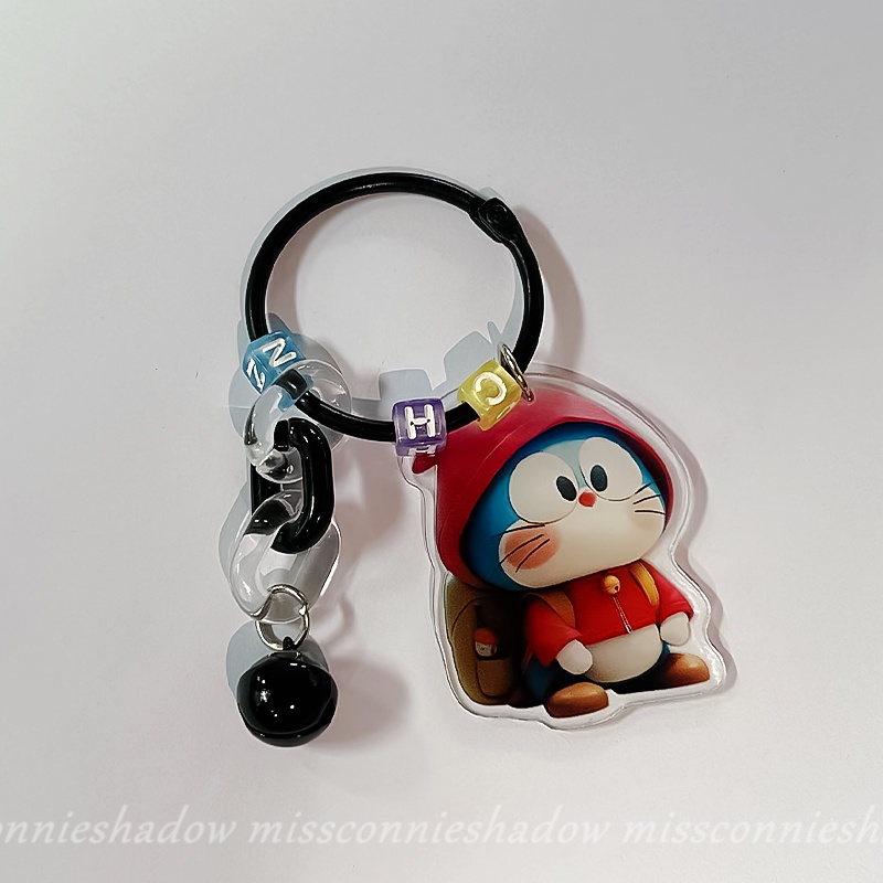 Ins Móc Điện Thoại Hình Gấu / Ếch / Mèo marie / doraemon / Ngôi Sao / Cậu Bé Bút Chì / Gấu Trúc / Cậu Bé Bút Chìa Khóa Chống Thất Lạc Thông