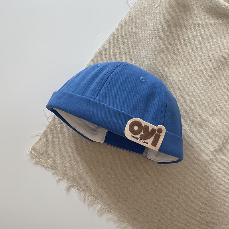 Mũ beanie cotton Nguyên Chất Chống Gió In Chữ baby Dành Cho Bé Trai Bé Gái