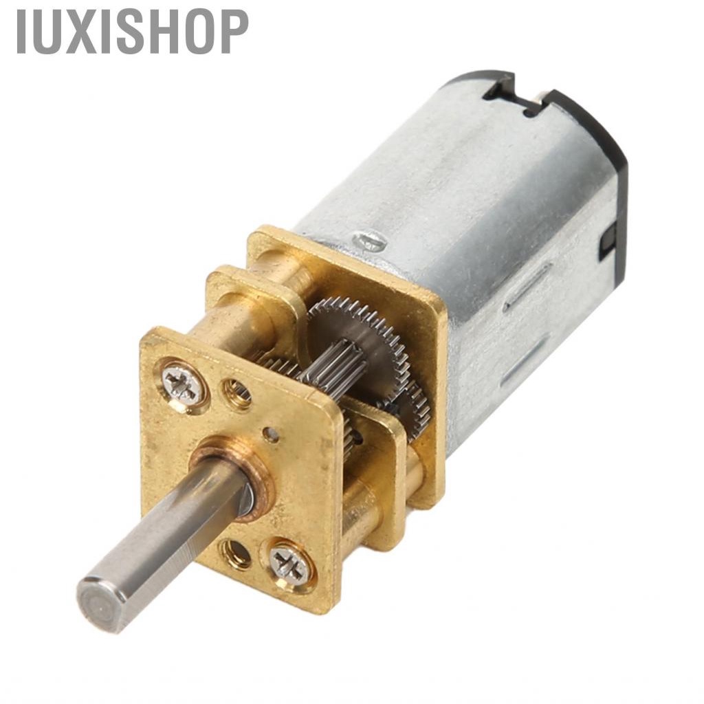 Iuxishop GA12-N20 Gear Motor  DC 3V 15-1000RPM Mini Metal Gearwhee Gearbox Durable and Long Service Life Easy to Replace Use