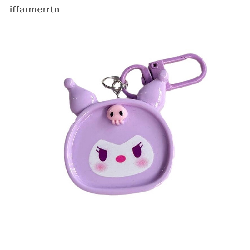 Iff kawaii sanrio Móc Khóa Hoạt Hình Quái Vật Đáng Yêu Bằng Nhựa resin Trang Trí Ba Lô Đi Học Quà Tặng