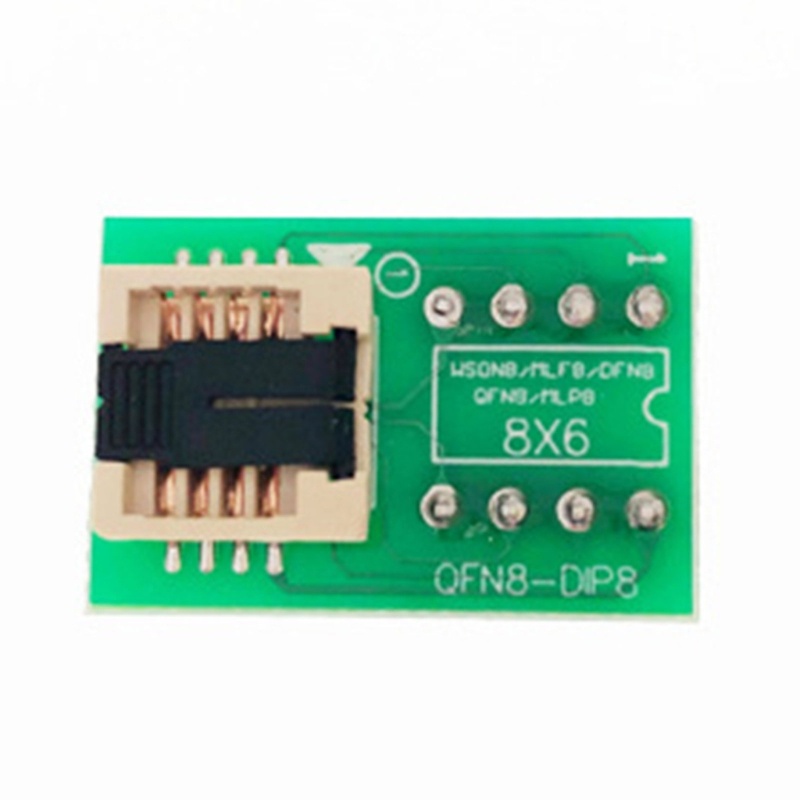 Bộ chuyển đổi DFN8 WSON8 MLF8 MLP8 QFN8 sang DIP8 8x6mm IC Chip ổ cắm cho TL866ii Plus RT809H RT809F