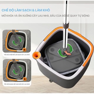   Bản Quốc Tế  Cây Lau Nhà Và Xô Joybos Zolele utrus M16 - Bộ Lau Nhà  tách nước bẩn - Chính Hãng 