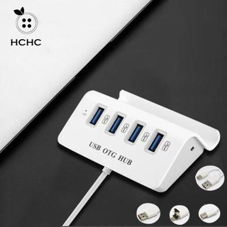 Hub chia cổng usb otg otg otg otg hub 4 trong 1 usb2.0 micro 4 trong 1 cho điện thoại / pc