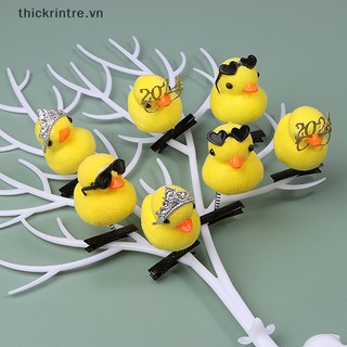 Kẹp tóc hình chú vịt 3d dễ thương cho bé gái