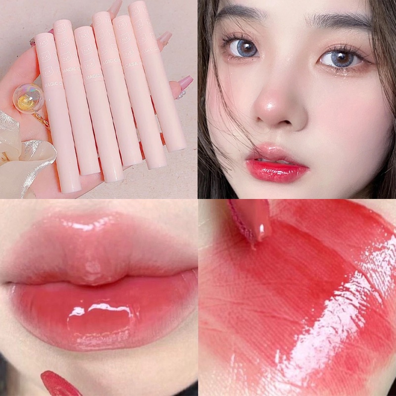 Son Bóng 6 Màu Tùy Chọn Vỏ Trong Suốt Tiện Dụng Chất Lượng Cao MOW Cosmetics SM12 | BigBuy360 - bigbuy360.vn