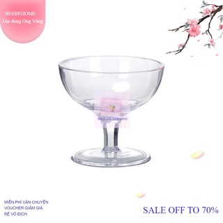 Ly kem nhựa meka dày dặn - ly nhựa ăn kem siêu bền beebehome