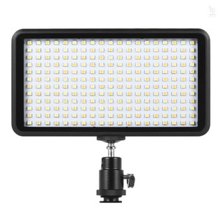 Andoer ultra-thin 3200k/6000k dimmable studio video photography led light panel lamp 228pcs beads for canon dslr camera dv camcorder