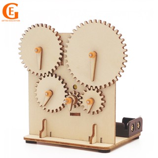 Quà TẶNG GIÁO DỤC DIY Truyền Bánh Răng Điện Học Sinh Lắp Ráp Bánh Răng Mô Hình Trường Học Dự Án STEM Đồ Chơi Giáo Dục
