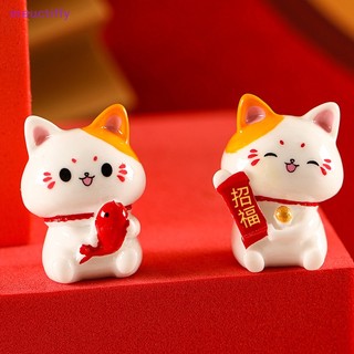Mèo May Mắn Để Bàn Trang Trí